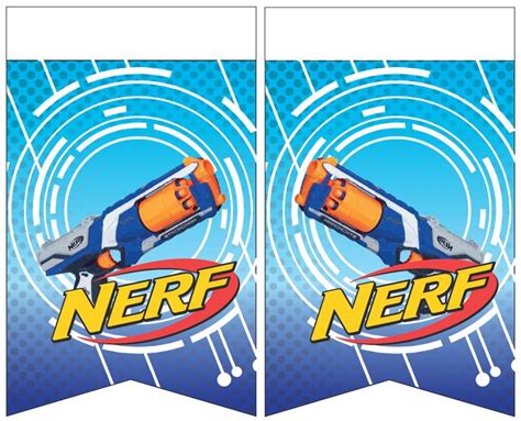 Nerf Birthday Banner Free Printable